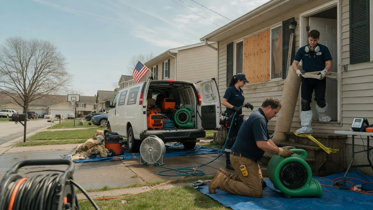 Water Damage Restoration in Doddsville, MS near me